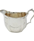 1903 Antique Edwardian Era Sterling Silver Cream Jug Silversmith Harrison Brothers & Howson (George Howson) Sheffield Hallmarks