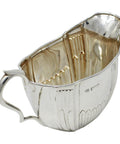 1903 Antique Edwardian Era Sterling Silver Cream Jug Silversmith Harrison Brothers & Howson (George Howson) Sheffield Hallmarks