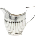 1903 Antique Edwardian Era Sterling Silver Cream Jug Silversmith Henry Bourne Birmingham Hallmarks