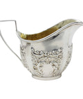 1904 Antique Edwardian Era Sterling Silver Cream Jug Silversmith Jones & Crompton Chester Hallmark
