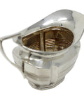 1904 Antique Edwardian Era Sterling Silver Cream Jug Silversmith William Aitken Birmingham Hallmarks