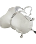 1904 Antique Edwardian Era Sterling Silver Cream Jug Silversmith William Aitken Birmingham Hallmarks