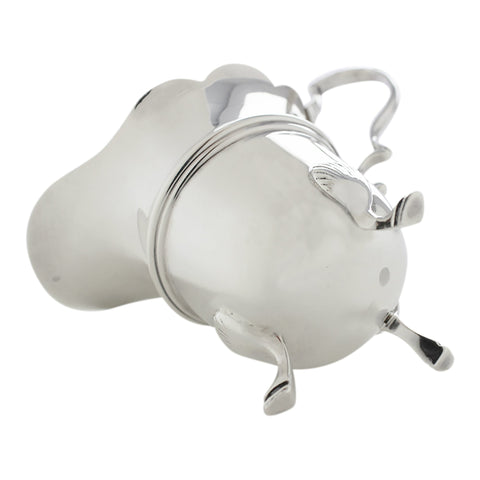 1904 Antique Edwardian Era Sterling Silver Cream Jug Silversmith William Aitken Birmingham Hallmarks