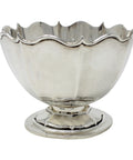 1904 Antique Edwardian Era Sterling Silver Sugar Bowl Silversmith Mappin & Webb Ltd Sheffield Hallmarks