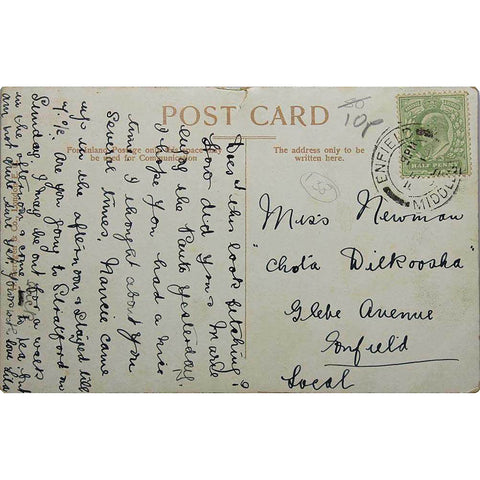 1904’s Antique Comic Postcard “If that’s how women ought they made, a howling mess of you my dear”