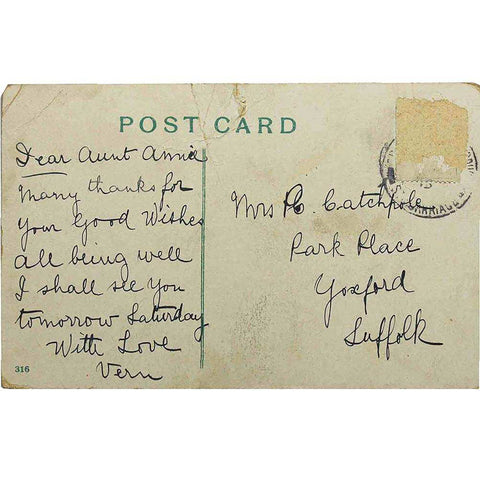 1904s Antique Comic Postcard “What, another indecent exhibition”