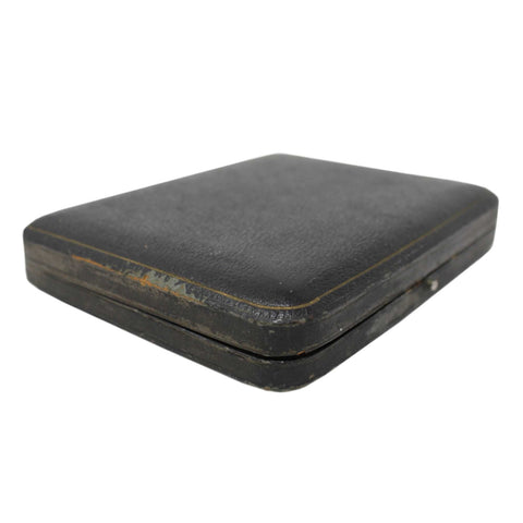 1905 Antique Edwardian Era Sterling Silver Apostle Set Six Tea Spoons with original Case Silversmith William Devenport Birmingham Hallmarks