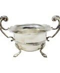 1905 Antique Edwardian Era Sterling Silver Twin Handled Bowl William Henry Sparrow Birmingham Hallmarks