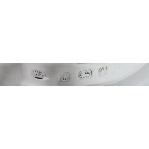 1905 Antique Victorian Era Sterling Silver Cream Jug Silversmith William Aitken Birmingham Hallmarks