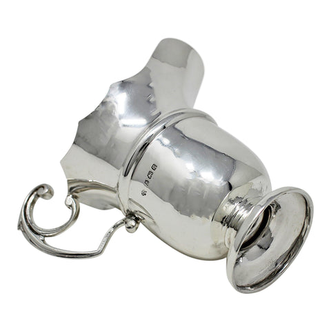 1906 Antique Edwardian Era Sterling Silver Cream Jug Silversmith William Hutton & Sons Ltd Birmingham Hallmarks