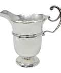 1906 Antique Edwardian Era Sterling Silver Cream Jug Silversmith William Hutton & Sons Ltd Birmingham Hallmarks