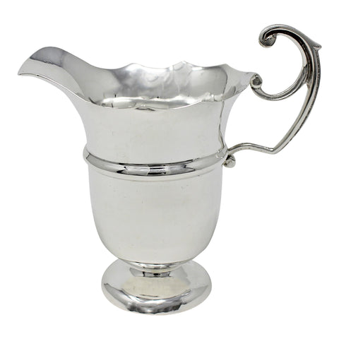 1906 Antique Edwardian Era Sterling Silver Cream Jug Silversmith William Hutton & Sons Ltd Birmingham Hallmarks
