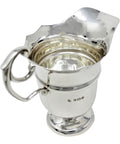 1906 Antique Edwardian Era Sterling Silver Cream Jug Silversmith William Hutton & Sons Ltd Birmingham Hallmarks