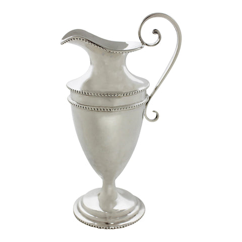 1906 Antique Edwardian Era Sterling Silver Jug Silversmiths William Disney Barlow London Hallmarks