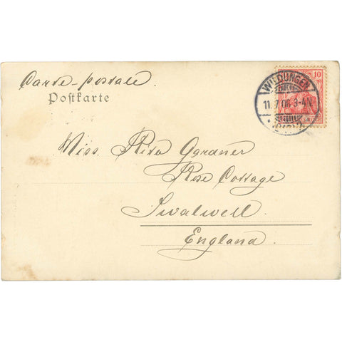 1906 Bad Wildungen, Germany – Georg Victor - Quelle – Postcard