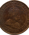 1906 One Cent Canada Coin Edward VII