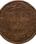 1906 One Cent Canada Coin Edward VII