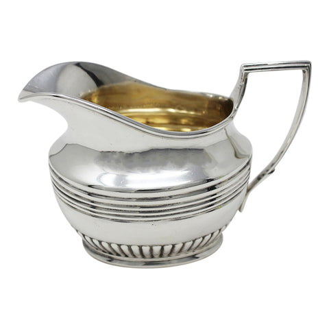 1907 Antique Edwardian Era Sterling Silver Cream Jug Silversmith Henry Stratford (Henry Stratford Ltd) Sheffield Hallmarks
