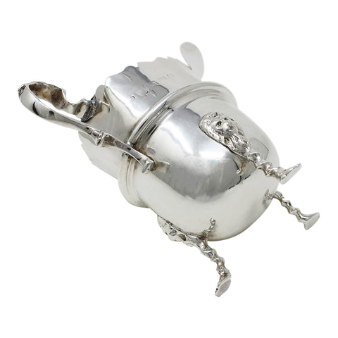 1907 Antique Edwardian Era Sterling Silver Cream Jug Silversmith S Blanckensee & Son Ltd Birmingham Hallmarks