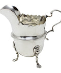 1907 Antique Edwardian Era Sterling Silver Cream Jug Silversmith S Blanckensee & Son Ltd Birmingham Hallmarks