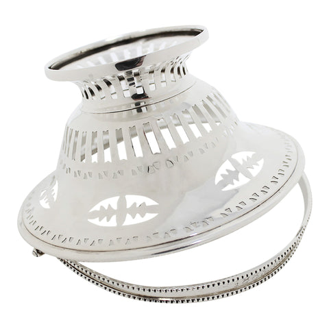 1907 Antique Edwardian Era Sterling Silver Sweets Basket Silversmith William Neale Birmingham Hallmarks