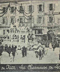 1907 France Nice Carnival La Charmeuse de Lapins Postcard