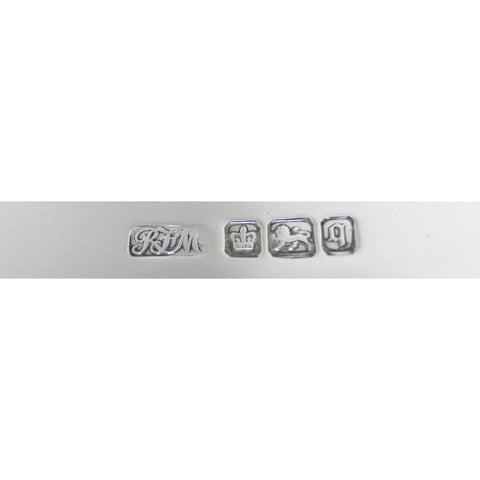 1908 Antique Edwardian Era Large Sterling Silver Pierced Basket Silversmith R F Mosley & Co (Robert Fead Mosley) Sheffield Hallmarks