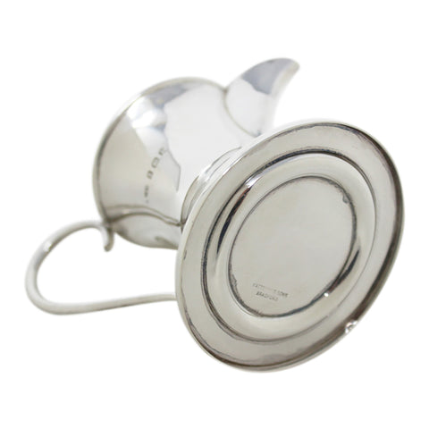 1908 Antique Edwardian Era Sterling Silver Cream Jug Silversmith Fattorini & Sons Ltd Birmingham Hallmarks