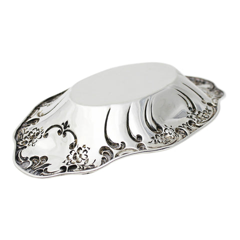 1908 Antique Edwardian Era Sterling Silver Dish Silversmith Gorham Manufacturing Co Birmingham Hallmarks