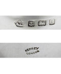 1908 Antique Edwardian Era Sterling Silver Sauce Boat Silversmith Asprey & Co Ltd Birmingham Hallmarks