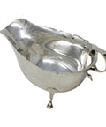 1908 Antique Edwardian Era Sterling Silver Sauce Boat Silversmith Asprey & Co Ltd Birmingham Hallmarks