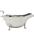 1908 Antique Edwardian Era Sterling Silver Sauce Boat Silversmith Asprey & Co Ltd Birmingham Hallmarks