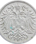 1909 10 Heller Austria – Habsburg Franz Joseph I Coin