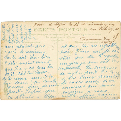 1909 Algiers, Algeria - La Rue Michelet, Mustapha Supérieur Postcard