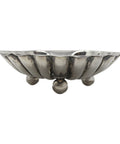 1909 Antique Edwardian Era Shell Shaped Sterling Silver Dish Silversmith The Alexander Clark Manufacturing Co Birmingham Hallmarks