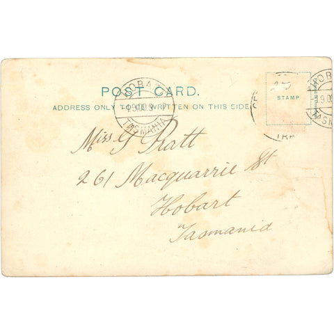 1909 Germiston, South Africa Gold Rush Era Postcard