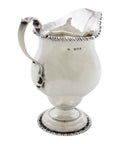 1910 Antique Edwardian Era Sterling Silver Cream Jug Silversmith Edward Smith Birmingham Hallmarks