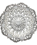 1910 Antique Edwardian Era Sterling Silver Pierced Bon Bon Dish Silversmith AI Birmingham Hallmarks