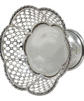 1910 Antique Edwardian Era Sterling Silver Pierced Bon Bon Dish Silversmith W J Myatt & Co Birmingham Hallmarks