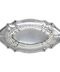 1910 Antique Edwardian Era Sterling Silver Pierced Dish Silversmith Marks & Cohen (Walter Henry Marks & Samuel Tobias Cohen) Birmingham Hallmarks