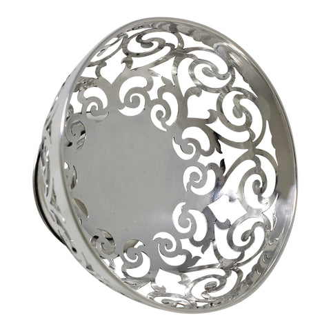 1910 Antique Edwardian Era Sterling Silver Pierced Dish Silversmiths Cooper Brothers & Sons Ltd Sheffield Hallmarks