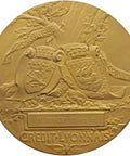 1910 Crédit Lyonnais 25 Years of Service Medal – Henri Germain
