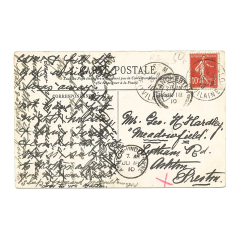 1910 Postcard of Les Bords de la Rance, Port Saint - Hubert, France