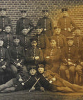 1910’s Antique Soldier Group Photograph of German Soldiers World War 1 Military Postcard Germany Army WW1 History