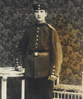 1910’s Antique Soldier Studio Photograph of German Soldiers World War 1 Military Postcard Germany Army WW1 History