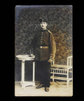 1910’s Antique Soldier Studio Photograph of German Soldiers World War 1 Military Postcard Germany Army WW1 History