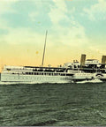 1910s Australia Bay Steamer S.S. Weeroona Postcard