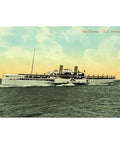 1910s Australia Bay Steamer S.S. Weeroona Postcard