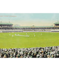 1910s Australia Melbourne Cricket Ground Postcard Sport Event Stadium View Antique