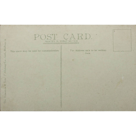 1910s Australia Melbourne Dinghy Race on The Albert Park Lake Postcard